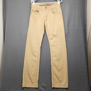 La Martina Jodhpur Pants Women 32 Khaki Beige Embroidered Polo Crest Casual Logo